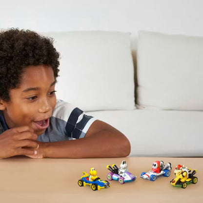 Hot Wheels  Paquete Sorpresa De 4 Autos Mario Kart