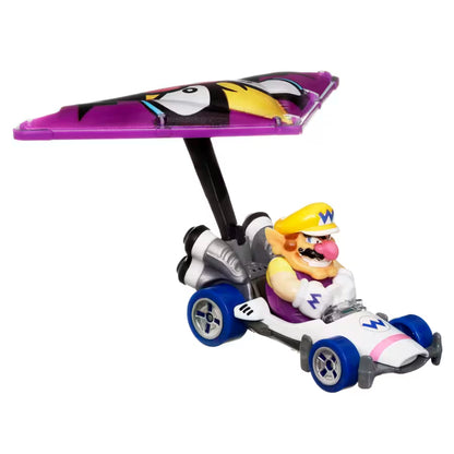 Hot Wheels Mario Kart B -Dasher con Wario Wing