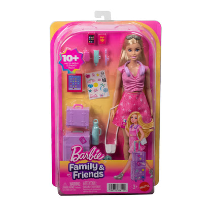Barbie Muñeca Malibu Aventuras De Viaje