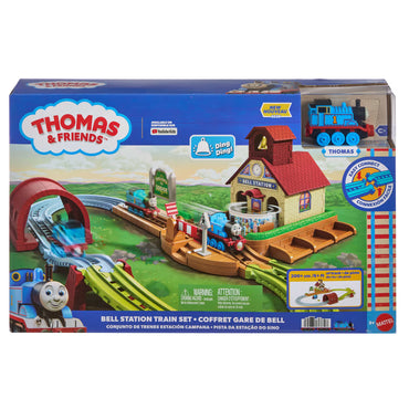 Thomas Bell Station Set Pista Tren Fisher Price
