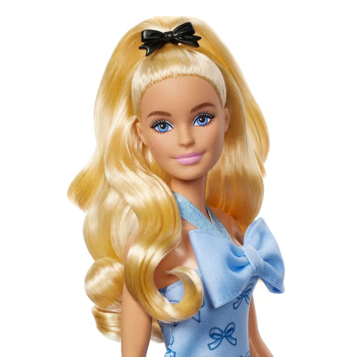 Barbie Fashionistas - 237-Vestido Lazos Azules