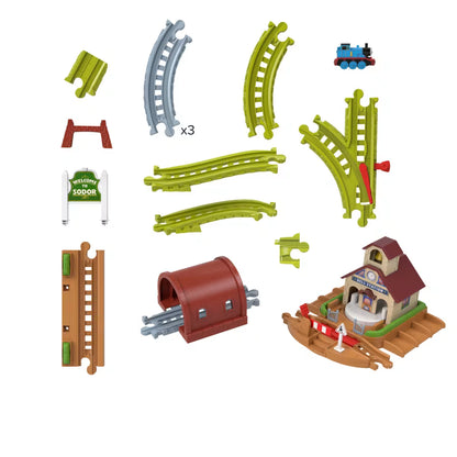 Thomas Bell Station Set Pista Tren Fisher Price