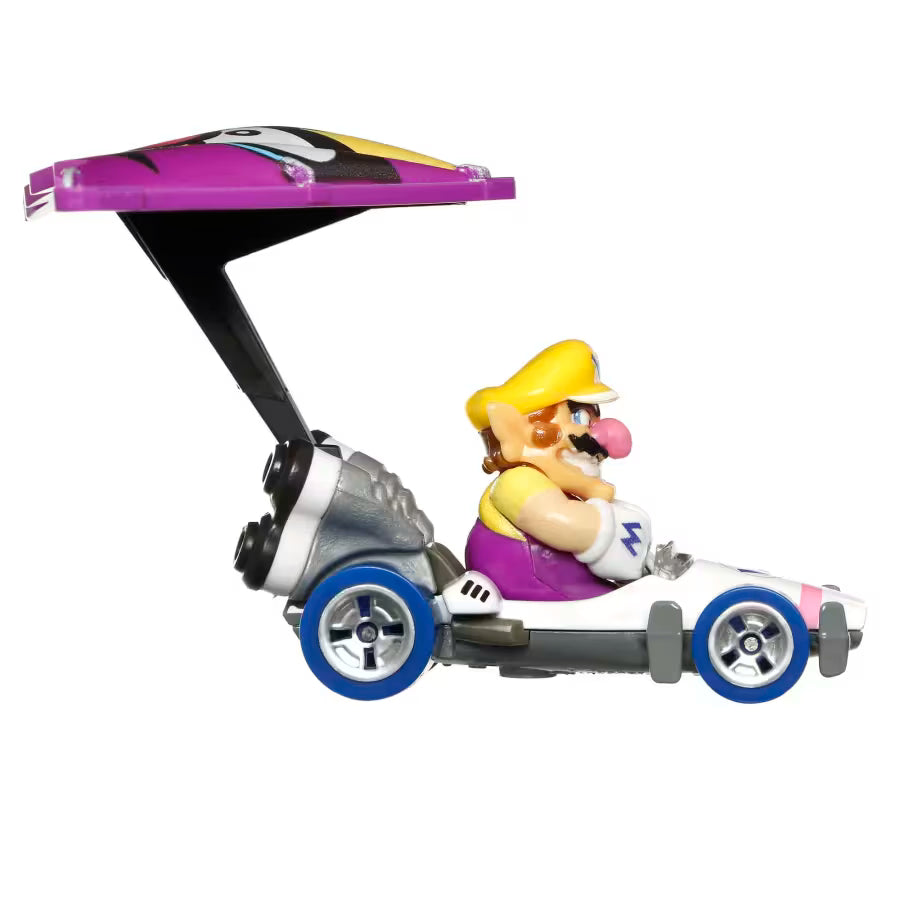 Hot Wheels Mario Kart B -Dasher con Wario Wing
