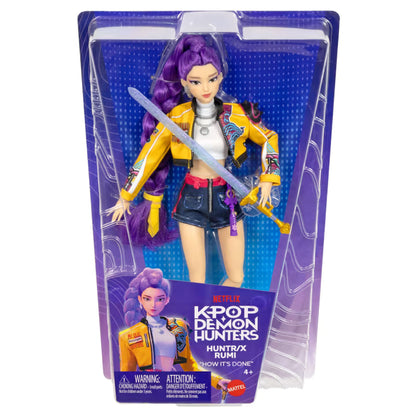 Guerreras K-Pop HUNTR/X Muñeca Rumi How It’s Done con Accesorios