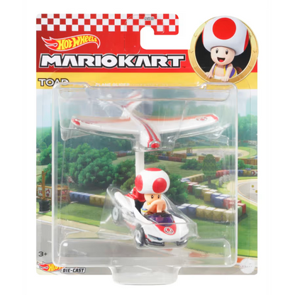 Hot Wheels Personajes Con Glider Sorpresa - Toad