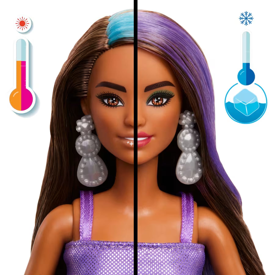 Barbie Party Unboxed Glam Party Purple Sparkle con 10 Sorpresas