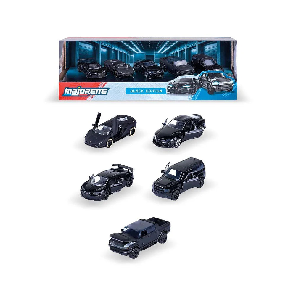 Majorette Edición Negra 5 Unidades