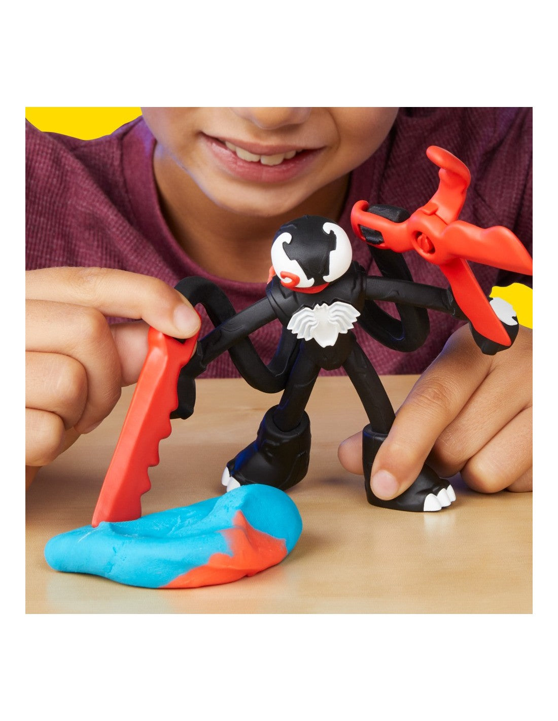 Play-doh Spider-man Lanza Y Atrapa