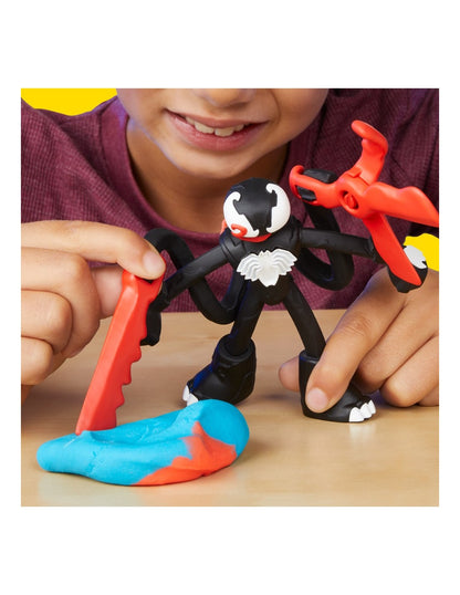 Play-doh Spider-man Lanza Y Atrapa