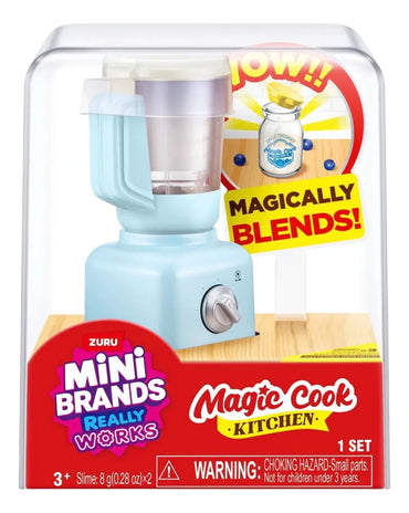 Mini licuadora coleccionable en cápsula transparente Magic Cook Kitchen de Zuru