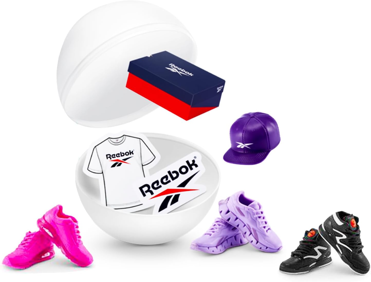 Bola Mini Brands Con 5 Sorpresas Serie Sneakers De Zuru
