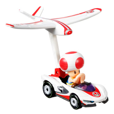 Hot Wheels Personajes Con Glider Sorpresa - Toad