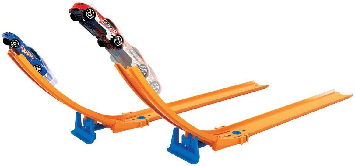 Hot Wheels 3 En 1 - pista rack guarda hasta 44 autos