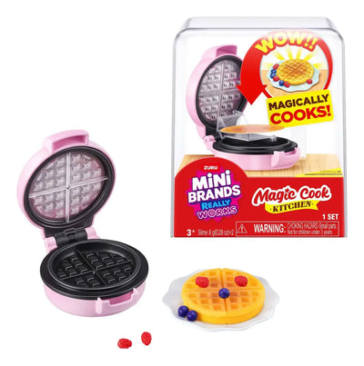 Playset Mini Brands Magic Cook Kitchen de Zuru - Wafflera