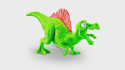 Mega Huevo Smashers Jurassic Con Luces - Verde