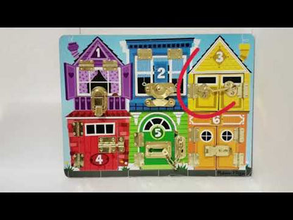 Juego De Pestillos De Madera Melissa & Doug