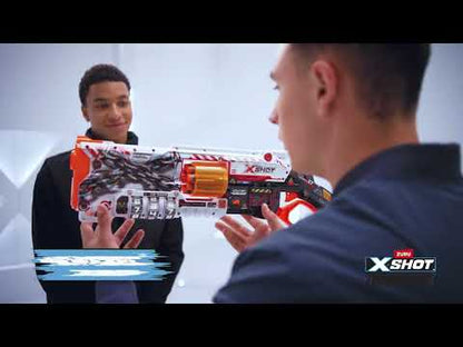 Lanza Dardos Menace Skins Lock Gun Con 16 Dardos X-Shot