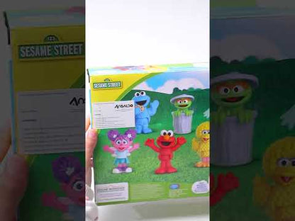 Pack 6 Figuras 8 Cm Articuladas Plaza Sesamo