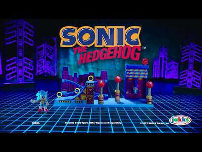 Playset Zona Studiopolis Sonic De 6 Cms