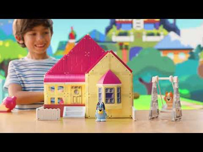 Bloques Construcción Magnéticos Bluey Casa Familia Heeler Tile Town