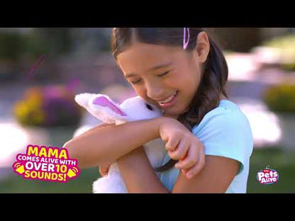 Mama Y Bebe Conejo Pets Alive De Zuru