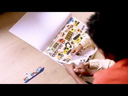 Crea Escenas Con Stickers Reutilizables Melissa & Doug - Transporte