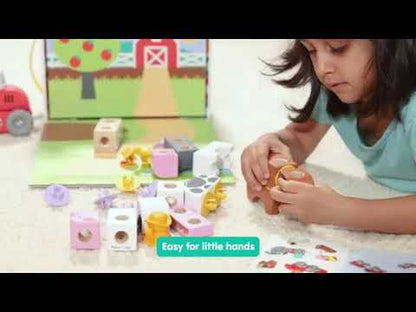 Set De Bloques La Granja   Melissa And Doug