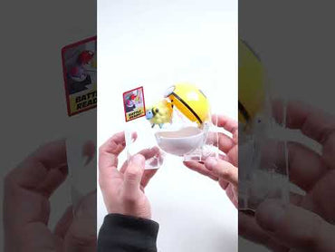 Pokebola Con Figura Pokémon - Mareep & Level Ball