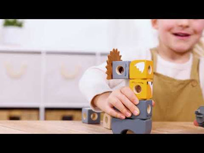 Set De Bloques Animales Del Bosque  Melissa And Doug