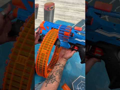 Lanza Dardos Insanity Mad Mega Barrel Con 72 Dardos X-Shot