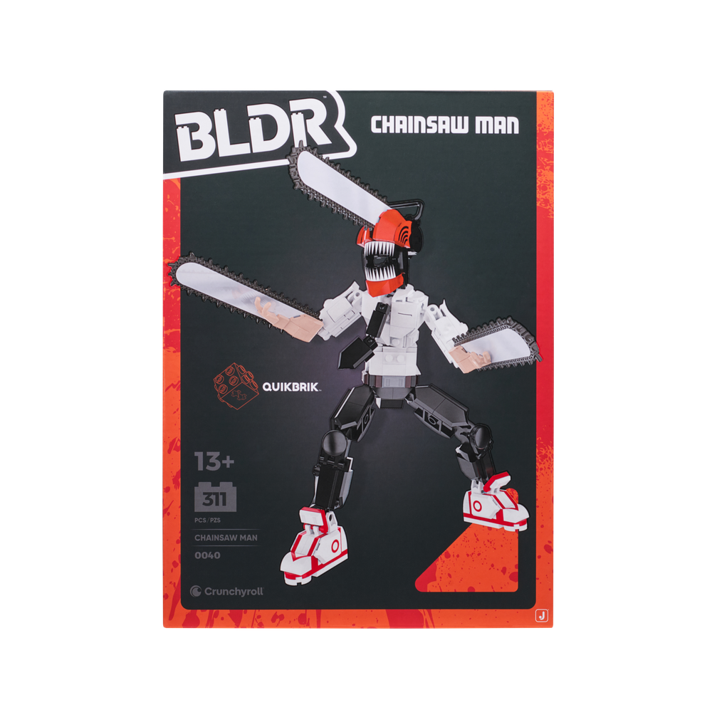 Chainsaw Man BLDR: Figura de Construcción Denji Transformado (25 cm)