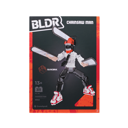 Chainsaw Man BLDR: Figura de Construcción Denji Transformado (25 cm)