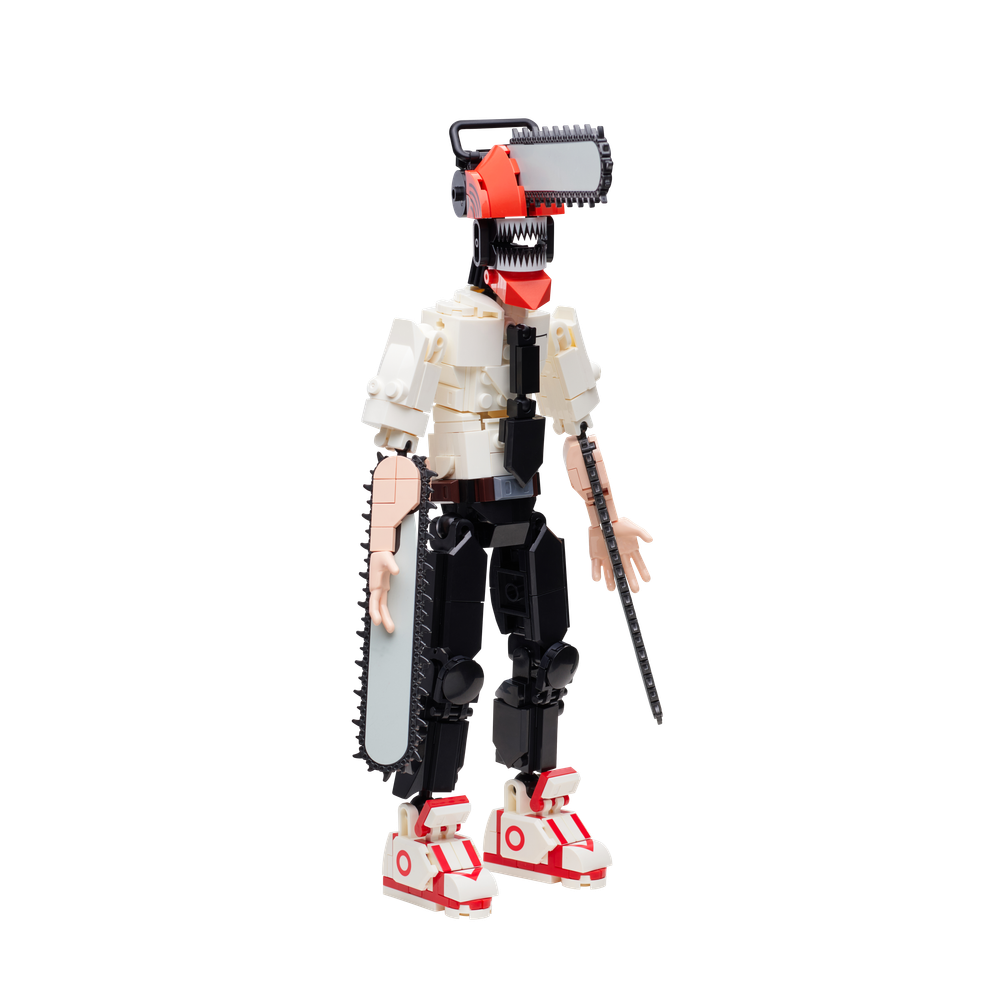 Chainsaw Man BLDR: Figura de Construcción Denji Transformado (25 cm)