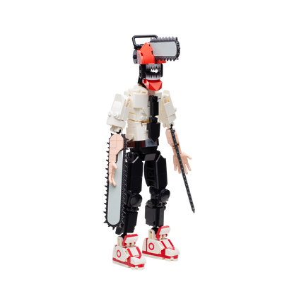 Chainsaw Man BLDR: Figura de Construcción Denji Transformado (25 cm)