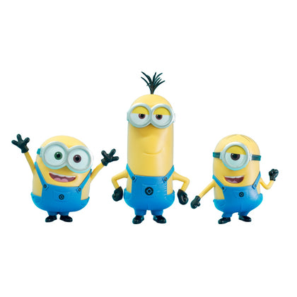 Set de 3 Figuras Minions Minions de 9 a 13 cm