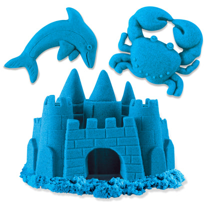Arena Mágica Neón 227 Gramos Kinetic Sand - Azul Neón