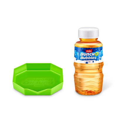 Botella de solución para burbujas de 80 ml con plato verde Bunch O Bubbles