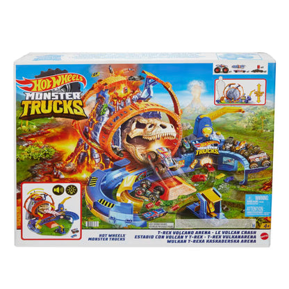 Hot Weels Monster Trucks Volcano Arena Playset Mattel