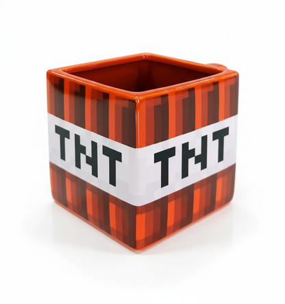 Tazon Ceramica 3D Minecraft-Tnt 320Ml
