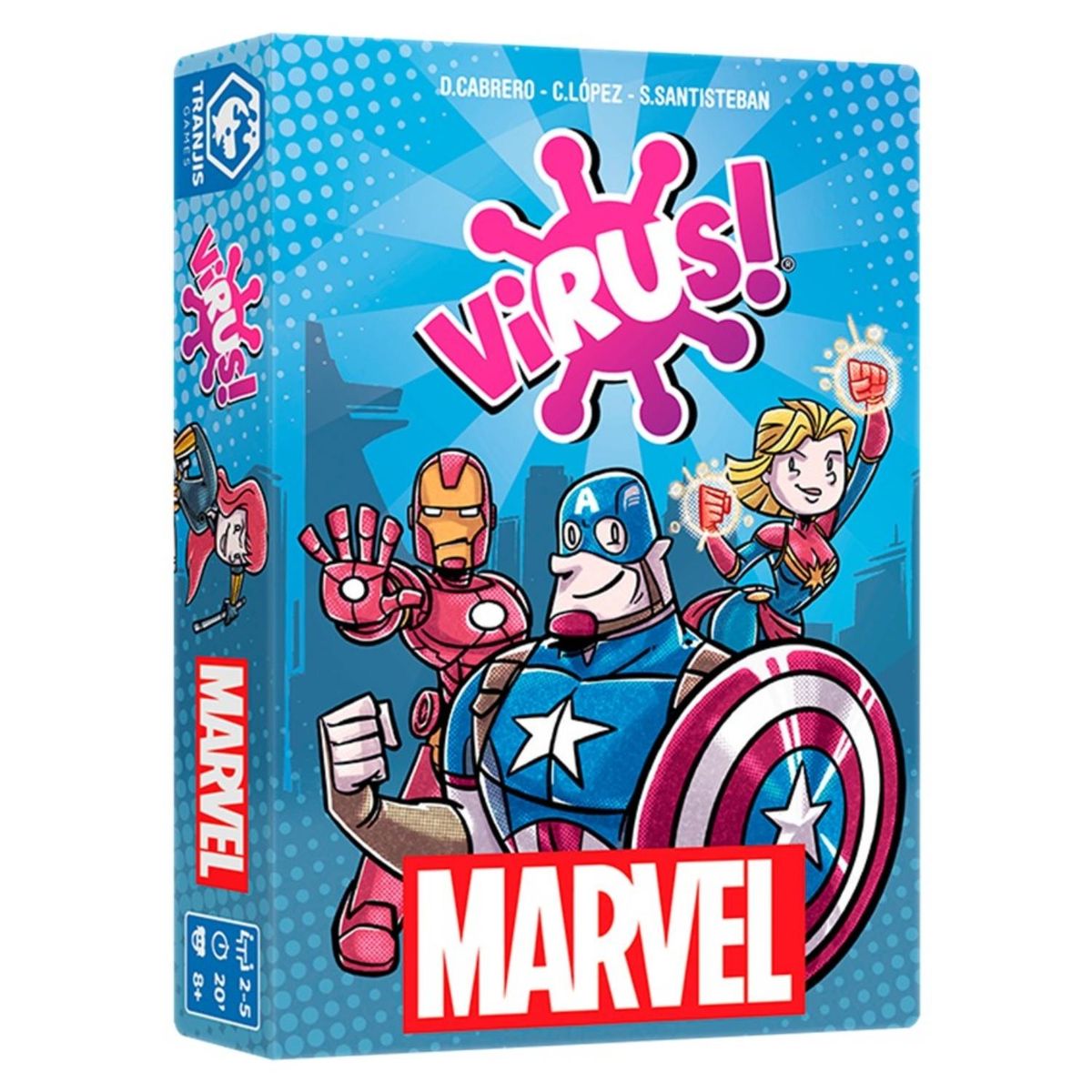 Juego De Mesa Virus Marvel