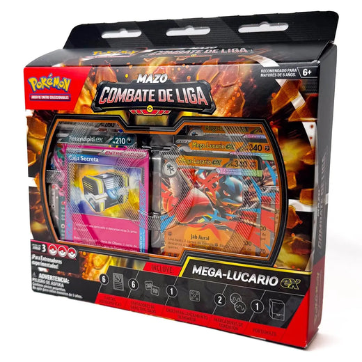 Pokemon Tcg Mega Lucario Ex League Battle Deck Esp