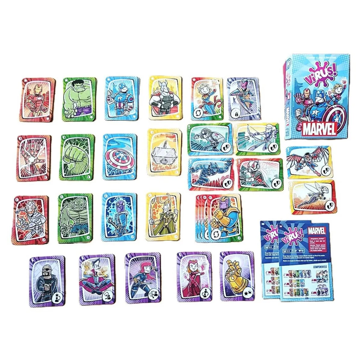 Juego De Mesa Virus Marvel