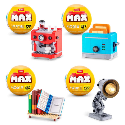 Set Bloques Premium Home Max - Con Diferentes Modelos De Piezas - Cafetera