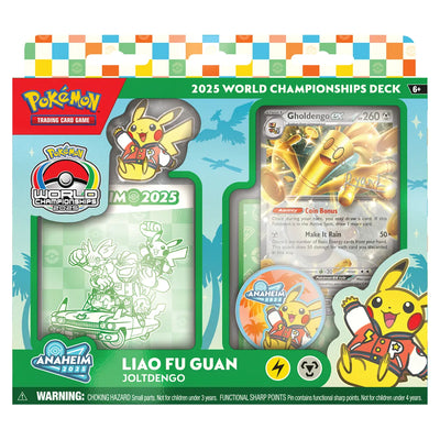 Pokemon Tcg World Championships Deck (2025) Ing - Liao Fu Guan Joltdengo