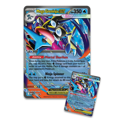 Pokemon Tcg Mega Greninja Ex Premium Collection Esp