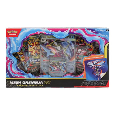 Pokemon Tcg Mega Greninja Ex Premium Collection Esp
